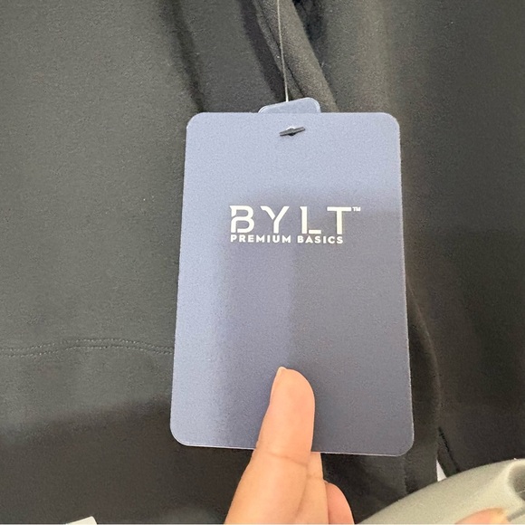 BYLT Elite Fairway Pullover Jacket Stretch Performance Mens Black Golf SZ L NEW - Picture 2 of 10